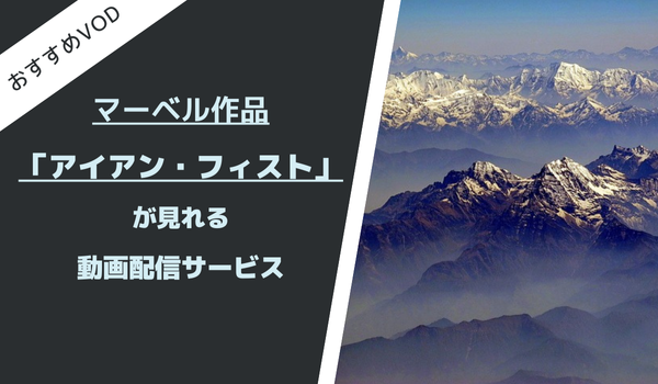 アイアン・フィストが見れる動画配信サービスは