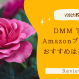 DMM TVとAmazonプライムを比較