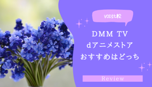 【比較】DMM TVとdアニメストアどっちがいい？両方の違いからおすすめを紹介